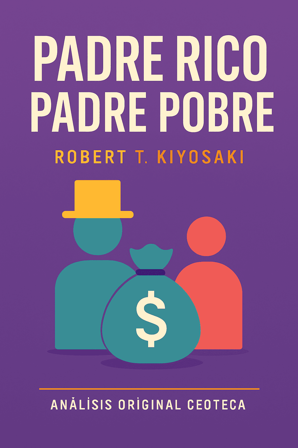 Portada editorial de Padre Rico, Padre Pobre